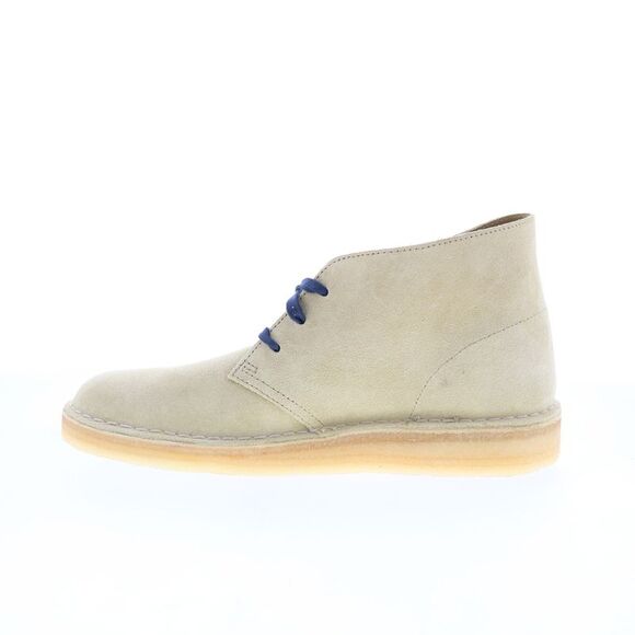 Clarks Mens Desert Coal Beige Boots () - Picture 5 of 7